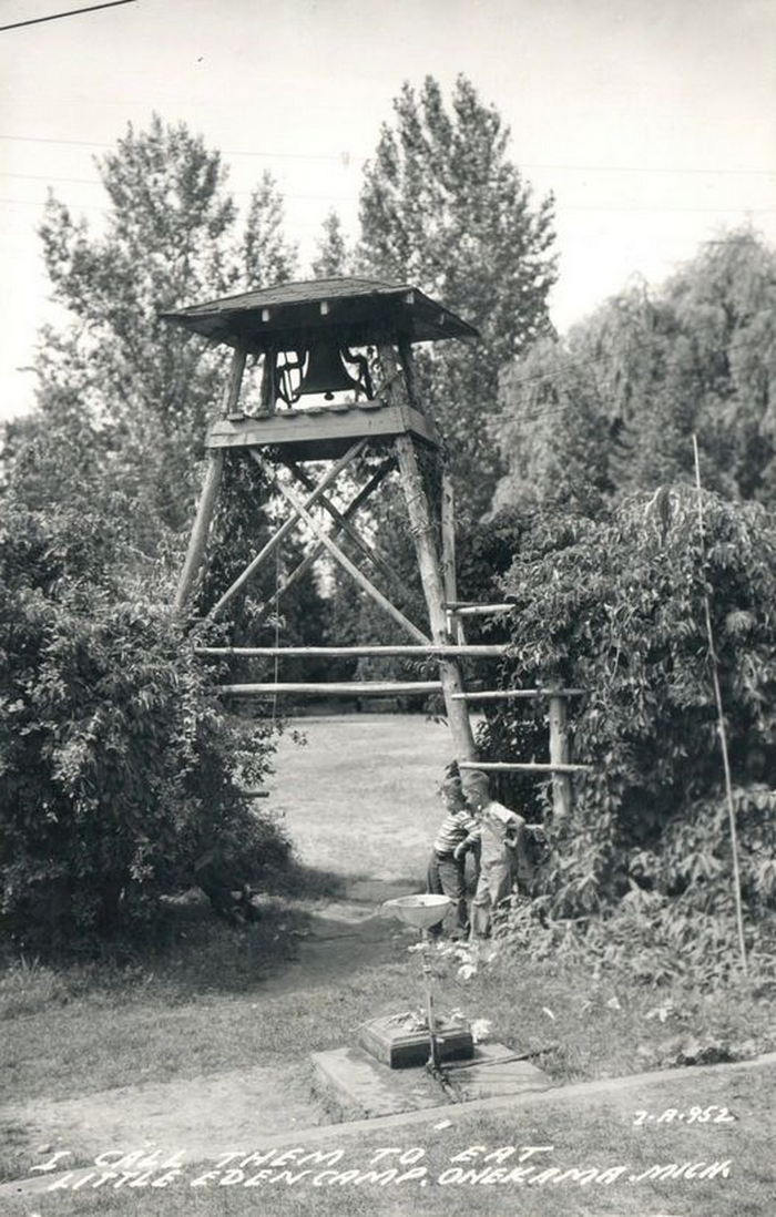 Little Eden Camp - Vintage Postcard (newer photo)